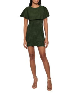 �G�[�G�X�o�C�f�B�[�G�t ���f�B�[�X �g�b�v�X �����s�[�X�G�[�h AS by DF Selene Stretch Suede Dress Military Green �O���[��