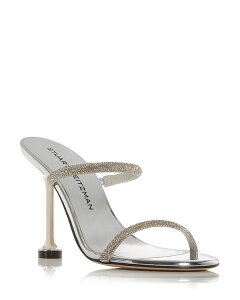 �X�`���A�[�g ���C�c�}�� ���f�B�[�X �V���[�Y �T���_�� Stuart Weitzman Women's Nudistini Embellished Sandalsilver/Clear �V���o�[