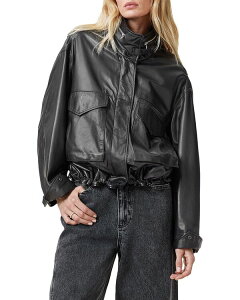 �I�[���Z�C���c ���f�B�[�X �A�E�^�[ �W���P�b�g�E�u���]�� ���U�[ ALLSAINTS Clay Leather Jacket Black �u���b�N