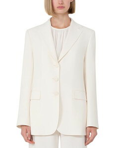 �}�b�N�X�}�[�� ���f�B�[�X �A�E�^�[ �W���P�b�g�E�u���]�� Max Mara Studio Patrik Jacket Ivory �A�C�{���[