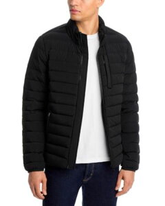 ���[�X�i�b�N�� �����Y �A�E�^�[ �W���P�b�g�E�u���]�� �L���e�B���O Moose Knuckles Laki Quilted Jacket Black �u���b�N