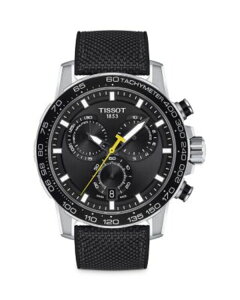 �e�B�\�b�g ���f�B�[�X �A�N�Z�T���[ �r���v Tissot Supersport Chronograph Collection 46mm Black/Blue �u���b�N