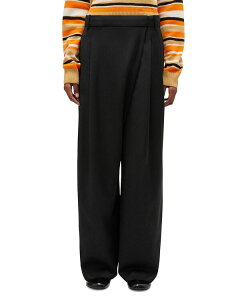 �K�j�[ ���f�B�[�X �{�g���X �J�W���A���p���c GANNI Cross Over Trousers Black �u���b�N