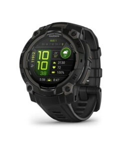 �K�[�~�� �����Y �A�N�Z�T���[ �r���v Garminstinct 3 AMOLED Smartwatch 45mm Black �u���b�N