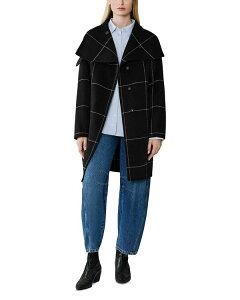 �\�C�A�A���h�L���[ ���f�B�[�X �A�E�^�[ �R�[�g Soia & Kyo Jackie Cocoon Coat Blk-powder