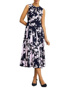 �z�b�u�X�����h�� ���f�B�[�X �g�b�v�X �����s�[�X HOBBS LONDON Angelica Dress Midngiht Pink �s���N