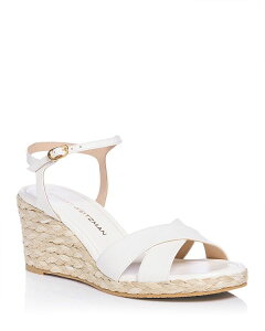 �X�`���A�[�g ���C�c�}�� ���f�B�[�X �V���[�Y �T���_�� Stuart Weitzman Women's Dayna Espadrille Wedge Sandals Cream/Natural �N���[��