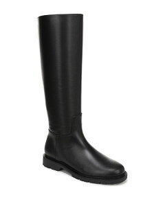 ���B���X ���f�B�[�X �V���[�Y �u�[�c�E���C���u�[�c Vince Women's Wide Calf Sibelle Riding Boots Black Leather �u���b�N