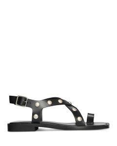 �t���_�T���o�h�[�� ���f�B�[�X �V���[�Y �T���_�� Freda Salvador Women's Paxton Embellished Sandals Black Studs �u���b�N