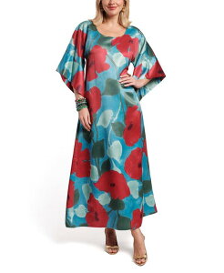 �t�����Z�X�o�����^�C�� ���f�B�[�X �g�b�v�X �����s�[�X �}�L�V Frances Valentine Spinnaker Maxi Dress Navy/Red/Multi �l�C�r�[