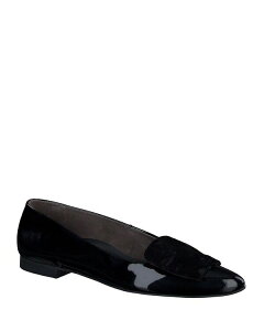 �|�[���E�O���[�� ���f�B�[�X �V���[�Y �p���v�X Paul Green Women's Teddy Flats Black Leather �u���b�N