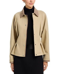 �{�X ���f�B�[�X �A�E�^�[ �W���P�b�g�E�u���]�� BOSS Jilima Snap Front Jacket Pumice