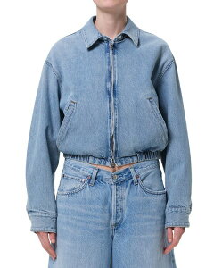 �A�S���h ���f�B�[�X �A�E�^�[ �W���P�b�g�E�u���]�� �f�j�� AGOLDE Nile Denim Blouson Jacket Space �f�j��