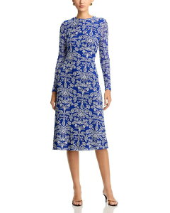 �W���j�[���Y ���f�B�[�X �g�b�v�X �����s�[�X ���b�V�� �~�f�B Johnny Washelly Mesh Midi Dress Klaudia