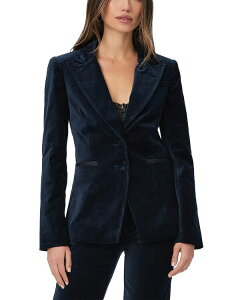 �y�C�W ���f�B�[�X �A�E�^�[ �W���P�b�g�E�u���]�� �x���x�b�g �u���U�[ PAIGE Chelsee Velvet Blazer Deep Navy �l�C�r�[