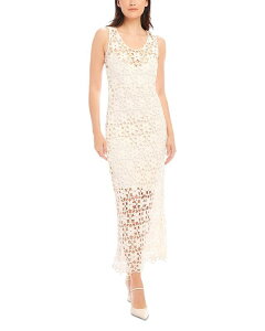 �t�B�t�e�B�[���g�D�G���e�B ���f�B�[�X �g�b�v�X �����s�[�X Fifteen Twenty Kelsie Crochet Dress Ivory �A�C�{���[