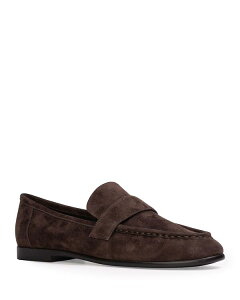 �u���b�N�X�G�[�h�X�^�W�I ���f�B�[�X �V���[�Y �p���v�X ���[�t�@�[ Black Suede Studio Women's Classic Loafer Flats Hot Fudge