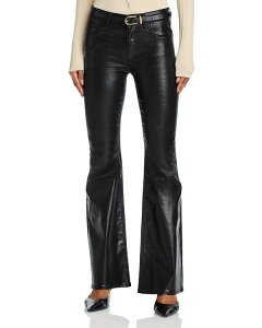 ���O�A���h�{�[�� ���f�B�[�X �{�g���X �f�j���p���c �R�[�g �W�[���Y rag & bone Flexi Dahlia Mid Rise Full Flare Jeans Coated Black Coated �u���b�N