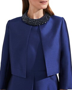 �z�b�u�X�����h�� ���f�B�[�X �A�E�^�[ �W���P�b�g�E�u���]�� HOBBS LONDON Christie Jacket Royal Blue �u���[