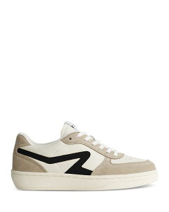 ���O�A���h�{�[�� ���f�B�[�X �V���[�Y �X�j�[�J�[ ���[�X rag & bone Women's Retro Court Lace Up Sneakers Dove/Sand �T���h