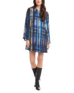 �t�B�t�e�B�[���g�D�G���e�B ���f�B�[�X �g�b�v�X �����s�[�X �~�j Fifteen Twenty Layne Mini Dress Print