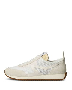 ���O�A���h�{�[�� ���f�B�[�X �V���[�Y �X�j�[�J�[ ���b�V�� ���[�X rag & bone Women's Retro Mesh Lace Up Low Top Running Sneakers Off White �I�t�z���C�g