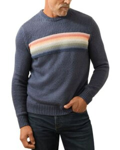 �t�@���e�B �����Y �A�E�^�[ �j�b�g�E�Z�[�^�[ �N���[�l�b�N Faherty Heirloom Crewneck Sweater Navy Lake Torch Stripe �l�C�r�[