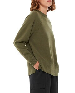 �z�C�b�X���Y ���f�B�[�X �A�E�^�[ �j�b�g�E�Z�[�^�[ �N���[�l�b�N Whistles Ultimate Cashmere Crewneck Sweater Khaki �J�[�L