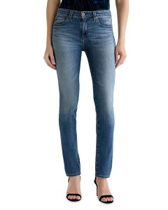�G�[�W�[ ���f�B�[�X �{�g���X �f�j���p���c �W�[���Y AG Mid Rise Cigarette Leg Jeans in Kinship