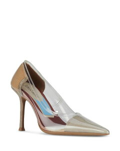 �W�F�t���[ �L�����x�� ���f�B�[�X �V���[�Y �p���v�X Jeffrey Campbell Women's Behold Pumps Clear Beige Combo �x�[�W��
