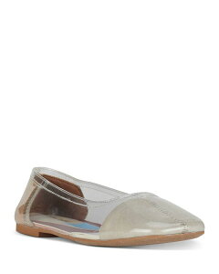 �W�F�t���[ �L�����x�� ���f�B�[�X �V���[�Y �p���v�X Jeffrey Campbell Women's Perception Flats Clear/Beige �x�[�W��