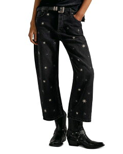 �t���[�s�[�v�� ���f�B�[�X �{�g���X �f�j���p���c �h�J �W�[���Y Free People Deep Trancembroidered High Rise Jeans in Starry Night Starry Night