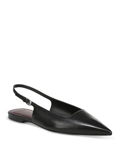 ���B���X ���f�B�[�X �V���[�Y �p���v�X Vince Women's Gracy Slingback Flats Black �u���b�N