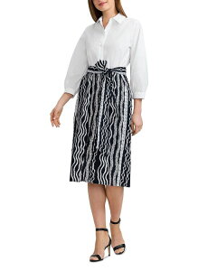 �t�H�b�N�X�N���t�g ���f�B�[�X �g�b�v�X �����s�[�X Foxcroft Esther 34 Braidress White/ Black �z���C�g
