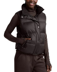 �r�����h���K ���f�B�[�X �A�E�^�[ �x�X�g Beyond Yoga Big Cozy Puffer Vest Dark Chocolate �`���R���[�g
