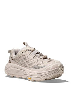 �z�J�I�l�I�l ���f�B�[�X �V���[�Y �X�j�[�J�[ HOKA Women's Mafate Three2 Grid Running Sneakers Rose Cream/Stucco �N���[��