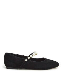 �z�b�u�X�����h�� ���f�B�[�X �V���[�Y �p���v�X HOBBS LONDON Women's Chrissy Mary Jane Ballerina Flats Black Pearl �p�[��