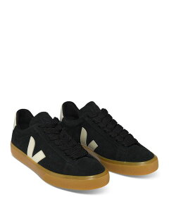 ���F�W�� ���f�B�[�X �V���[�Y �X�j�[�J�[ ���U�[ VEJA Women's Campo Leather Sneakers Black �u���b�N