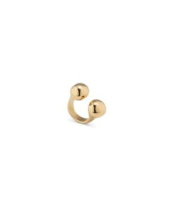 �E�m�f 50 ���f�B�[�X �A�N�Z�T���[ �����O UNOde50 Open Ring with Two Beads Gold �S�[���h