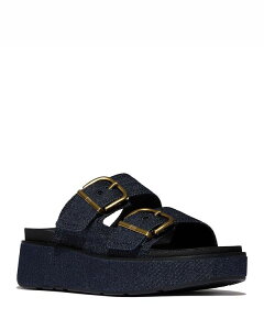 �t�B�b�g�t���b�v ���f�B�[�X �V���[�Y �T���_�� FitFlop Women's Gen-FF Max Buckle Sandals Dark Denim �f�j��