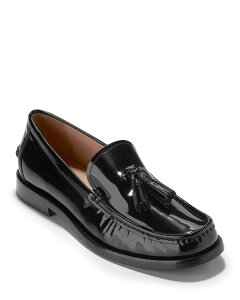 �R�[���n�[�� ���f�B�[�X �V���[�Y �p���v�X ���[�t�@�[ Cole Haan Women's Lana Lux Tasseloafer Flats Black Box �u���b�N