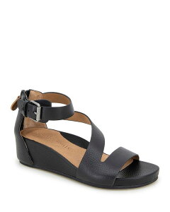 �P�l�X�R�[�� ���f�B�[�X �V���[�Y �T���_�� Gentle Souls by Kenneth Cole Women's Gwen Strappy Wedge Sandals Black �u���b�N