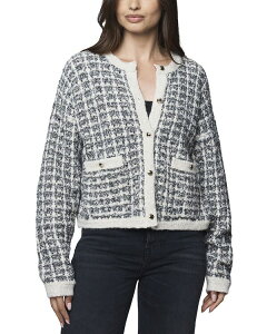 �X�v�����f�B�b�g ���f�B�[�X �A�E�^�[ �J�[�f�B�K�� �Z�[�^�[ Splendid Lisettexture Cardigan Sweater Black Plaid �u���b�N