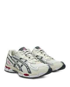 �A�V�b�N�X ���f�B�[�X �V���[�Y �X�j�[�J�[ Asics Women's Gel NYC 2055 Running Sneakers Cream/Carbon �N���[��