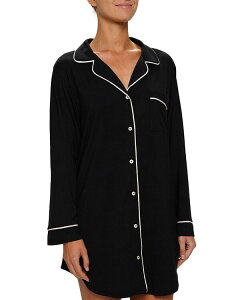 �G�o�[�W�F�C ���f�B�[�X �g�b�v�X �V���c Eberjey Gisele Sleepshirt Black/Sorbet Pink �u���b�N