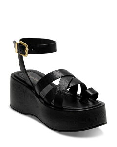 �t���[�s�[�v�� ���f�B�[�X �V���[�Y �T���_�� �v���b�g�t�H�[�� Free People Women's Hazel Platform Sandals Black �u���b�N