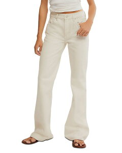 �t���[�s�[�v�� ���f�B�[�X �{�g���X �f�j���p���c ���[���C�Y �W�[���Y Free People West Coast Low Rise Slim Flare Jeans in Lily