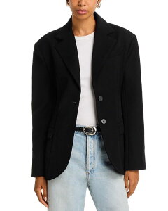 ���C���A���h�h�b�g ���f�B�[�X �A�E�^�[ �W���P�b�g�E�u���]�� �u���U�[ Line & Dot Ida Hourglass Blazer Black �u���b�N