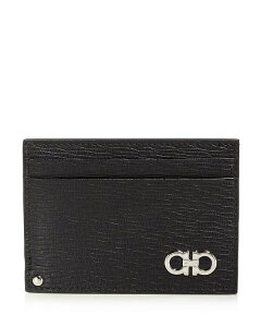 T@g[ tFK Y ANZT[ z U[ Salvatore Ferragamo Leather ID Window Card Case Black ubN