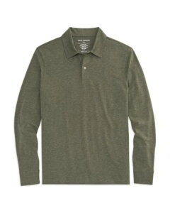 �}�b�N �E�F���_�� �����Y �g�b�v�X �|���V���c �R�b�g�� Mack Weldon Silver Pima Cotton Long Sleeve Polo Shirt Sage Heather �w�U�[